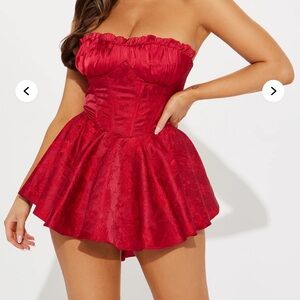 Mini corset dress